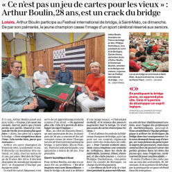Arthur BOULIN, notre champion Lavallois